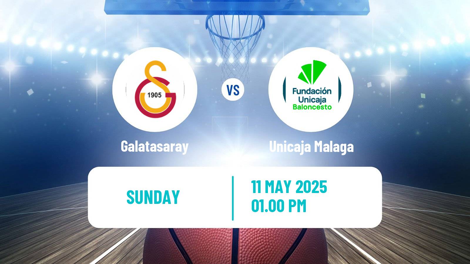 Basketball Champions League Basketball Galatasaray - Unicaja Malaga