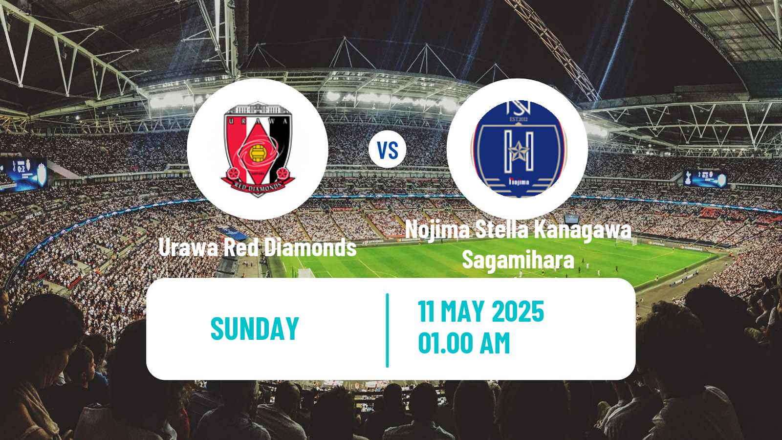 Soccer Japan WE League Women Urawa Red Diamonds - Nojima Stella Kanagawa Sagamihara