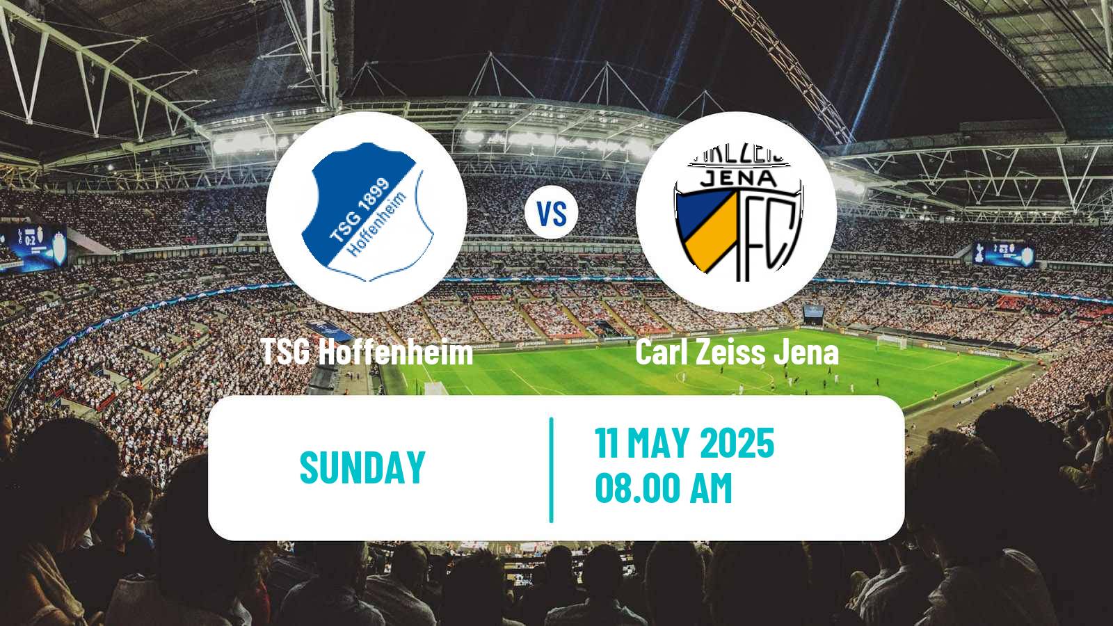 Soccer German Bundesliga Women TSG Hoffenheim - Carl Zeiss Jena
