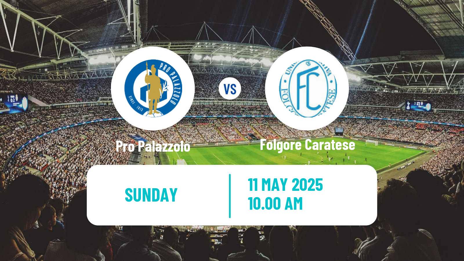 Soccer Italian Serie D - Group B Pro Palazzolo - Folgore Caratese