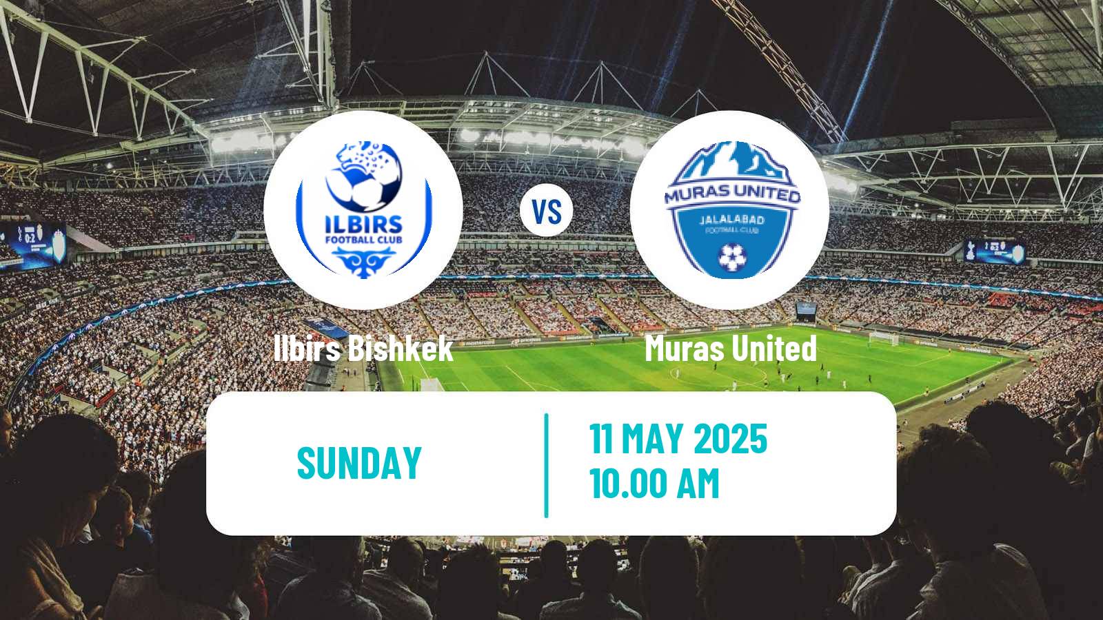Soccer Kyrgyzstan Premier Liga Ilbirs Bishkek - Muras United
