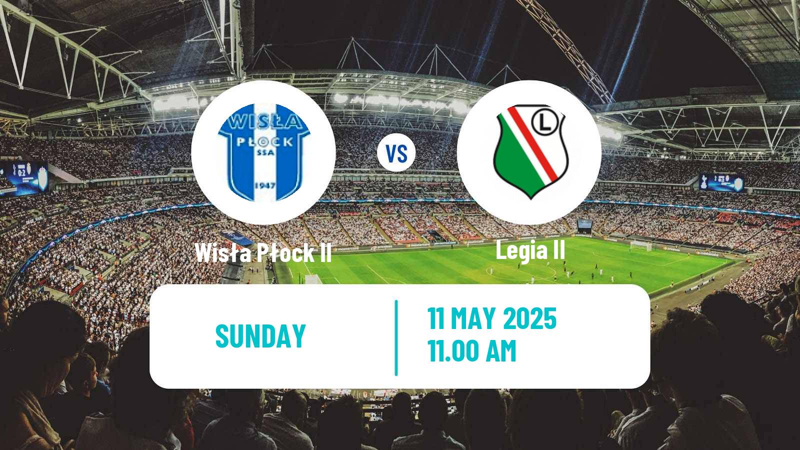 Soccer Polish Division 3 - Group I Wisła Płock II - Legia II