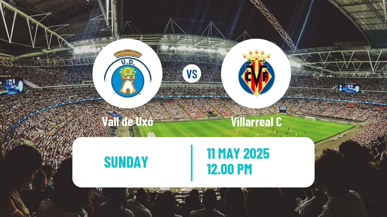 Soccer Spanish Tercera RFEF - Group 6 Vall de Uxó - Villarreal C