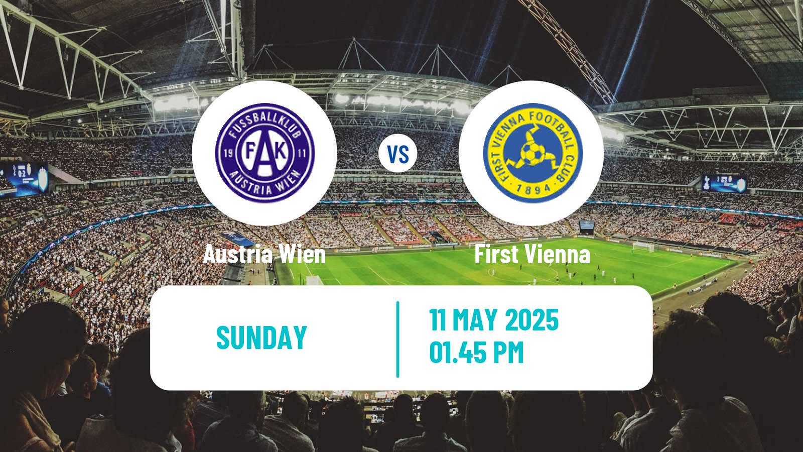 Soccer Austrian Bundesliga Women Austria Wien - First Vienna