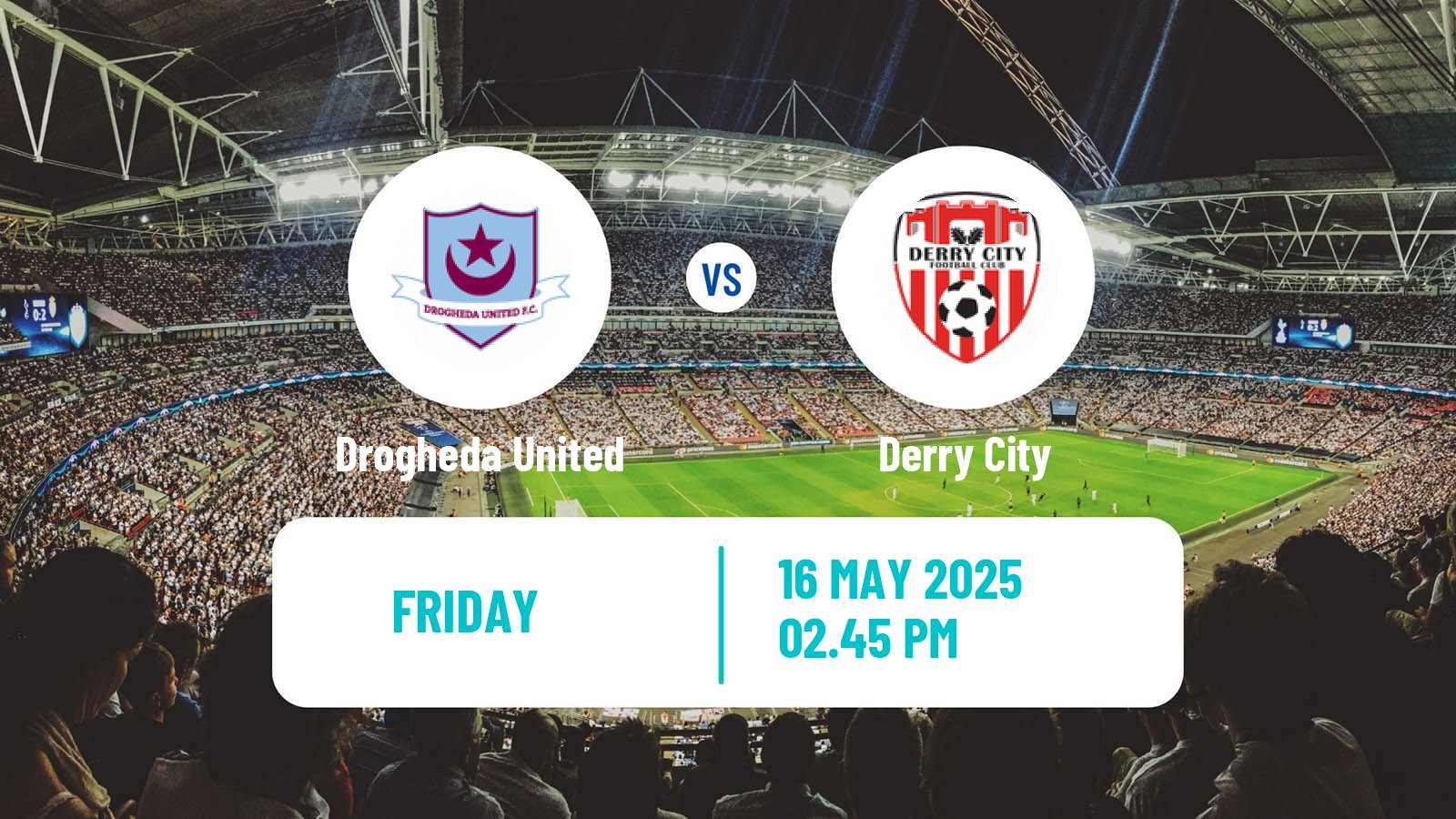 Soccer Irish Premier Division Drogheda United - Derry City