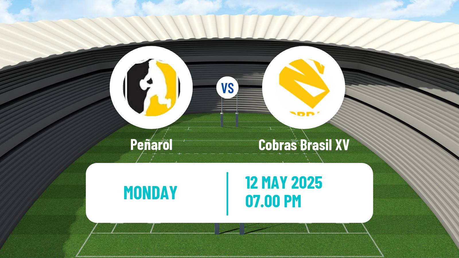 Rugby union Super Rugby Americas Peñarol - Cobras Brasil XV