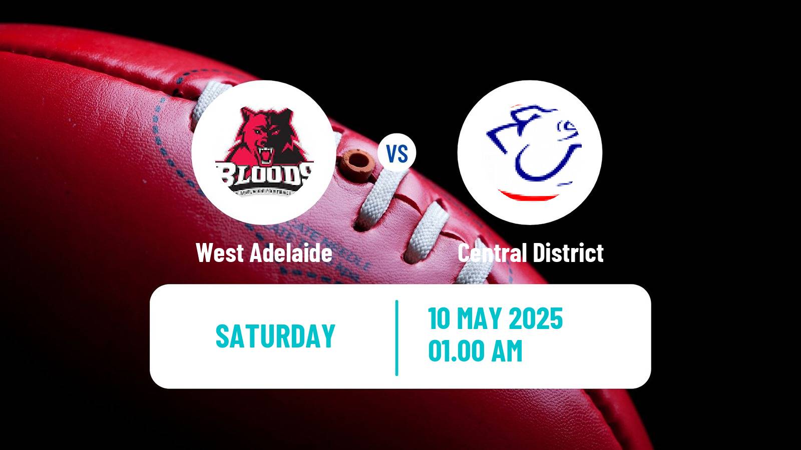 Aussie rules SANFL West Adelaide - Central District