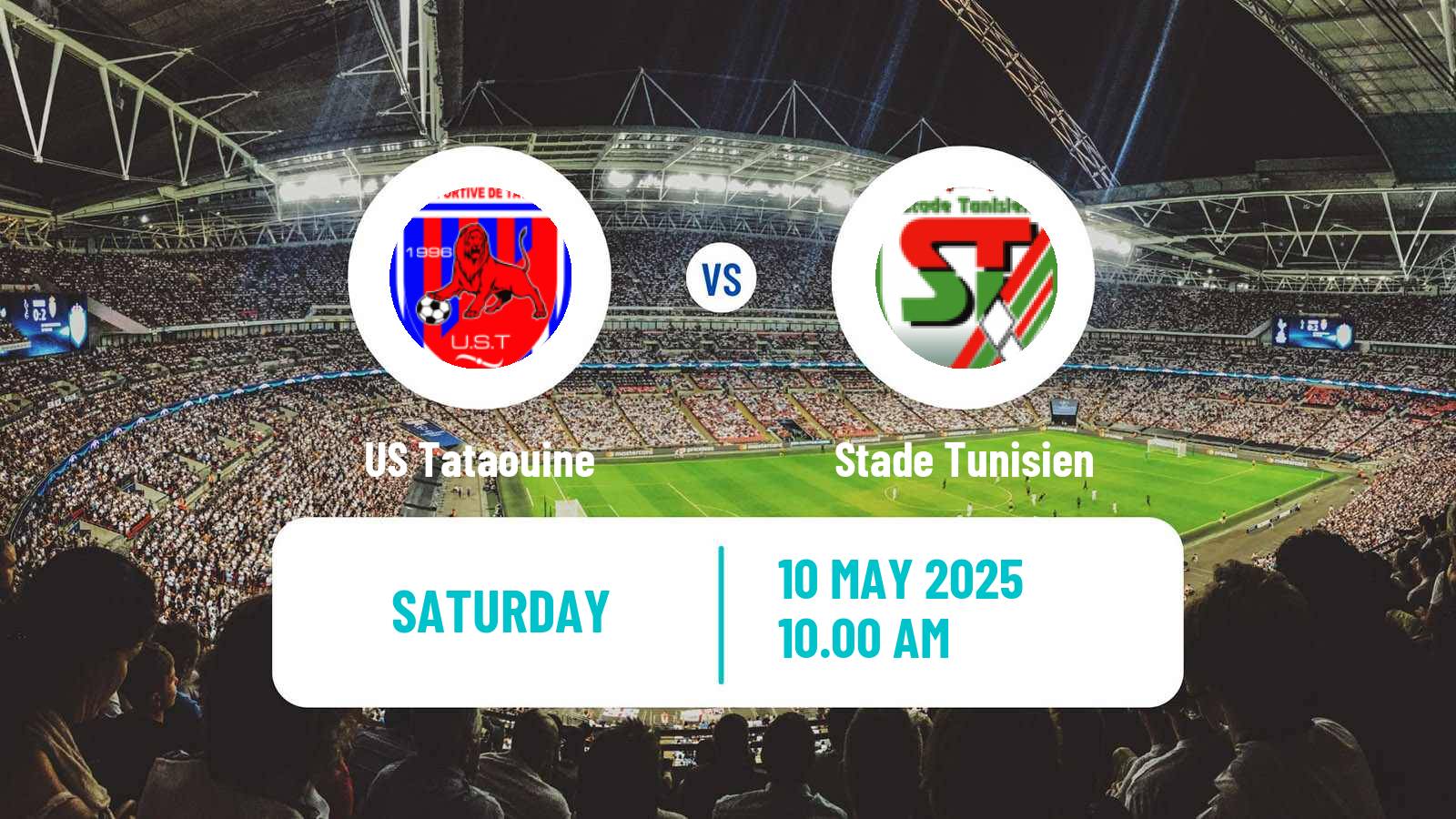 Soccer Tunisian Ligue Professionnelle 1 Tataouine - Stade Tunisien