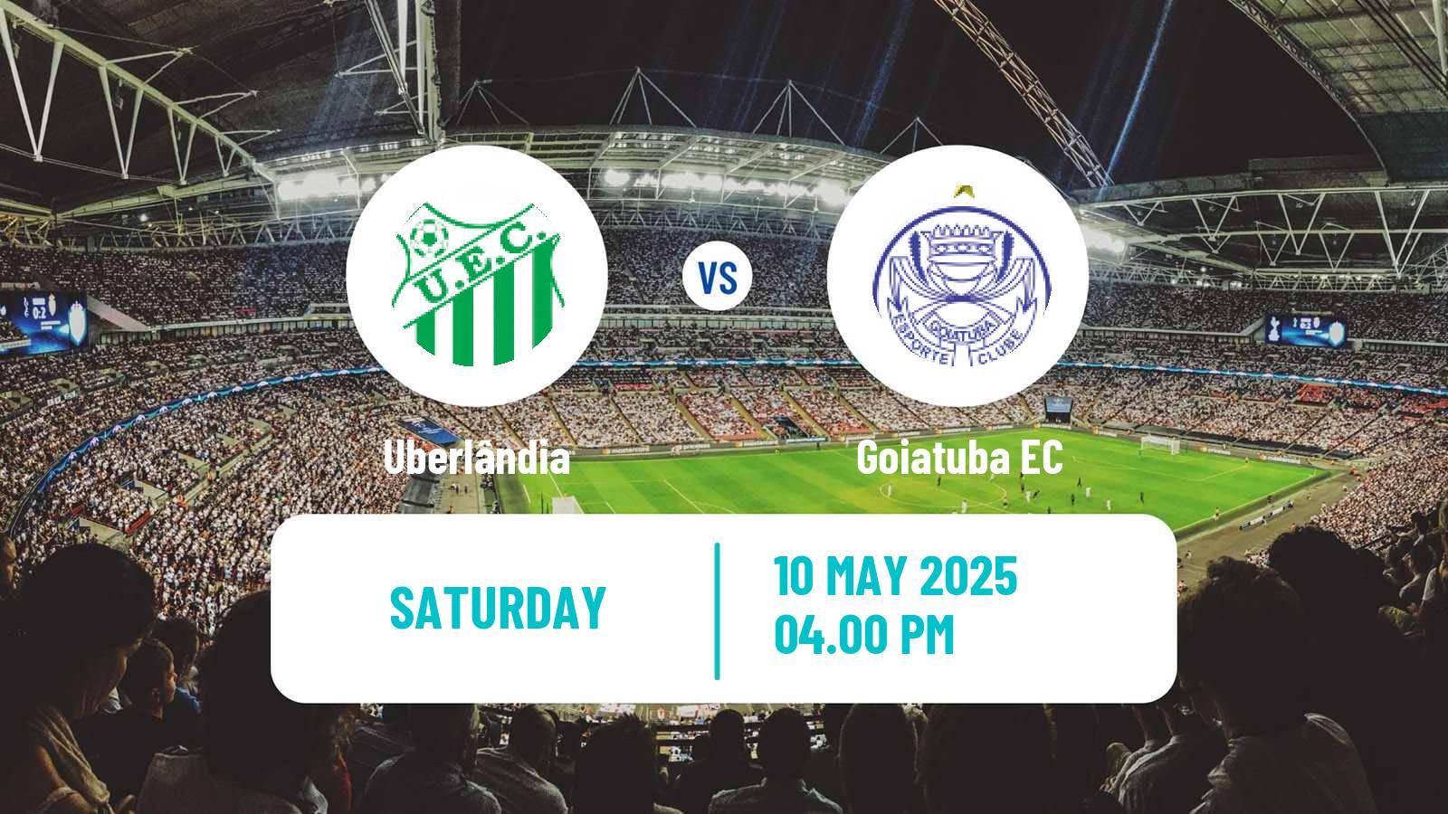 Soccer Brazilian Serie D Uberlândia - Goiatuba