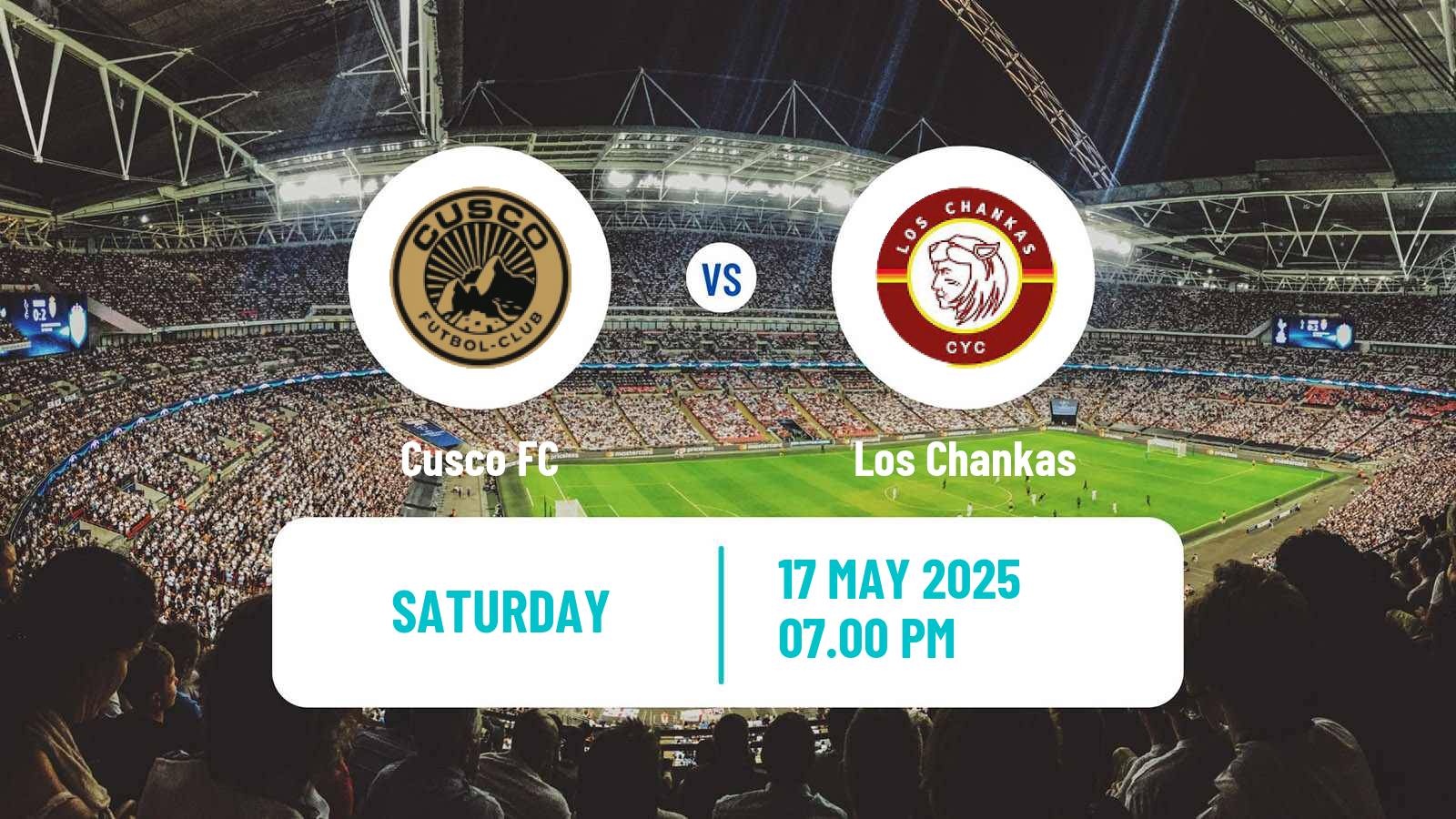 Soccer Peruvian Liga 1 Cusco - Los Chankas
