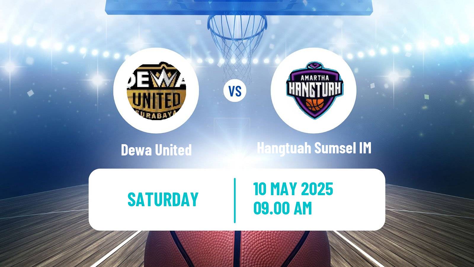 Basketball Indonesian IBL Dewa United - Hangtuah Sumsel IM