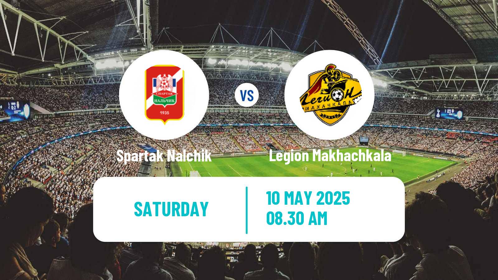 Soccer FNL 2 Division B Group 1 Spartak Nalchik - Legion Makhachkala