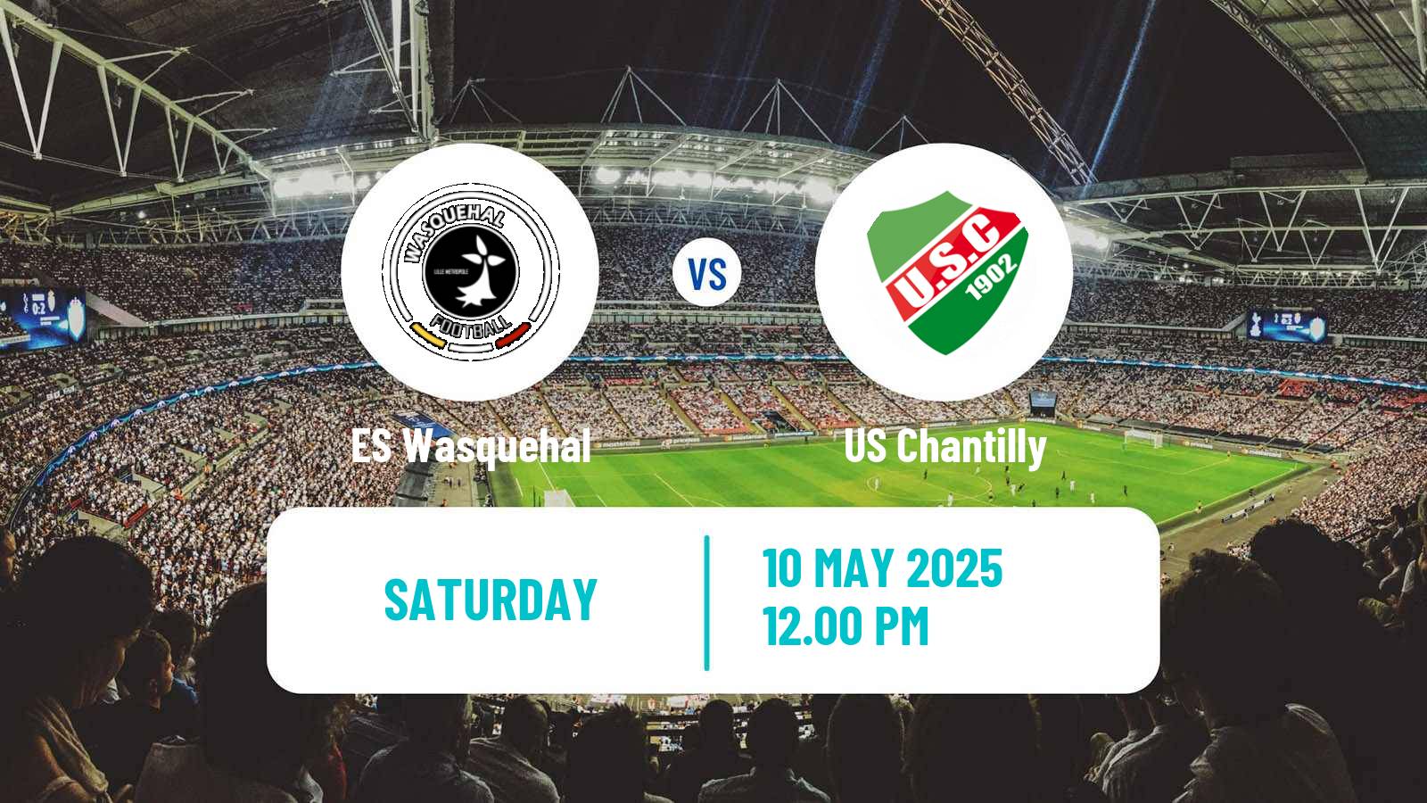 Soccer French National 2 - Group C Wasquehal - Chantilly