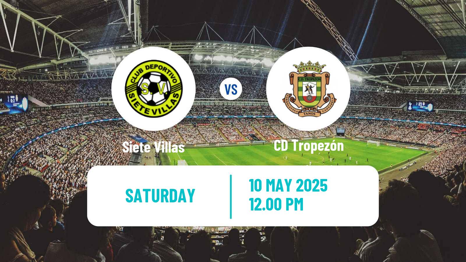 Soccer Spanish Tercera RFEF - Group 3 Siete Villas - Tropezón