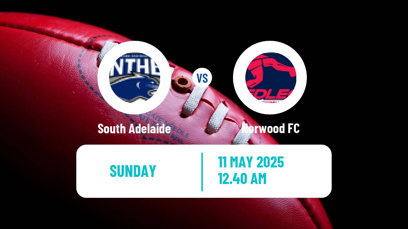 Aussie rules SANFL South Adelaide - Norwood