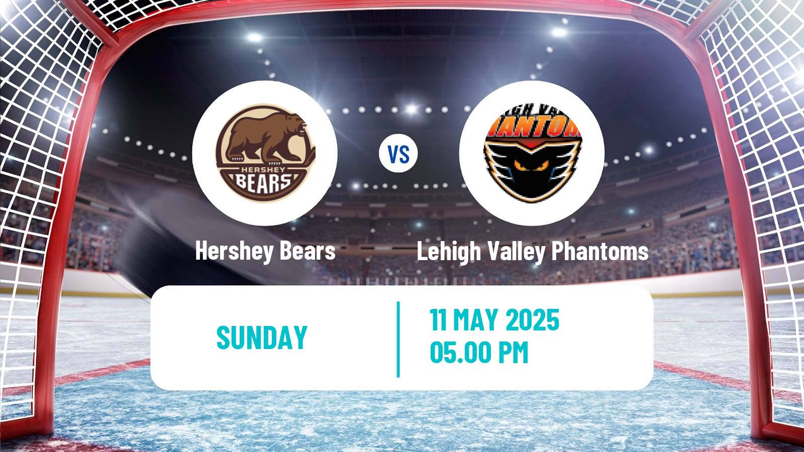 Hockey AHL Hershey Bears - Lehigh Valley Phantoms