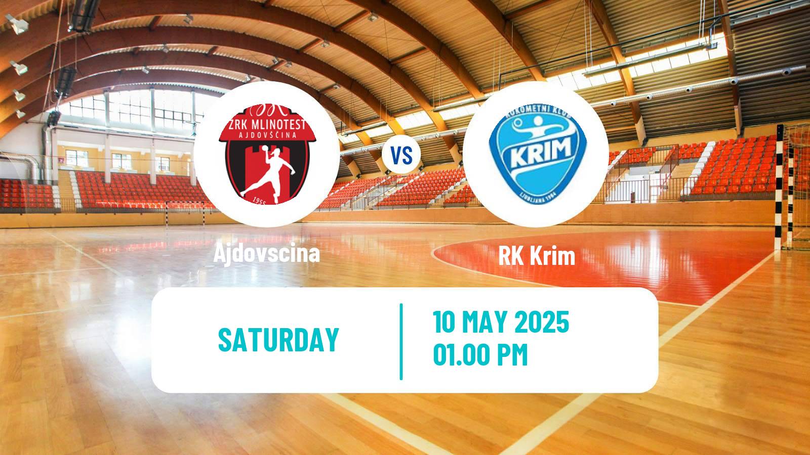Handball Slovenian 1 A DRL Women Ajdovscina - RK Krim