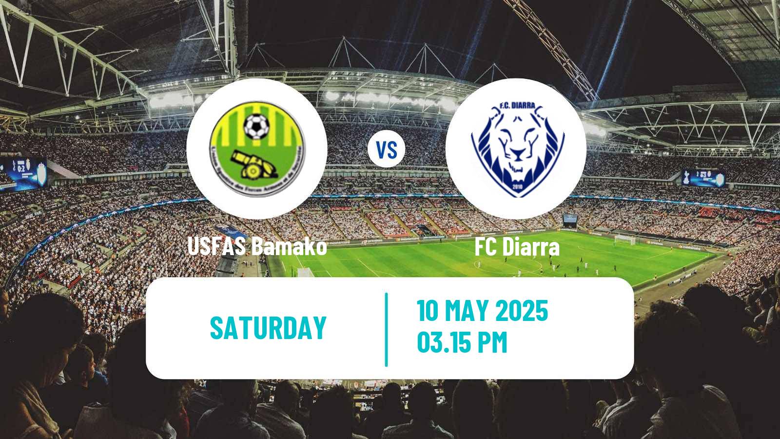 Soccer Malian Première Division USFAS Bamako - Diarra