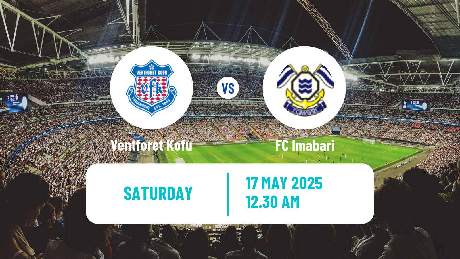 Soccer Japan J2 League Ventforet Kofu - Imabari