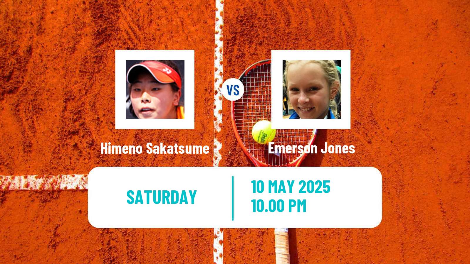 Tennis ITF W35 Fukuoka Women Himeno Sakatsume - Emerson Jones