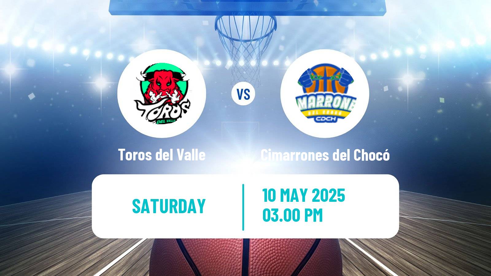 Basketball Colombian LBP Basketball Toros del Valle - Cimarrones del Chocó