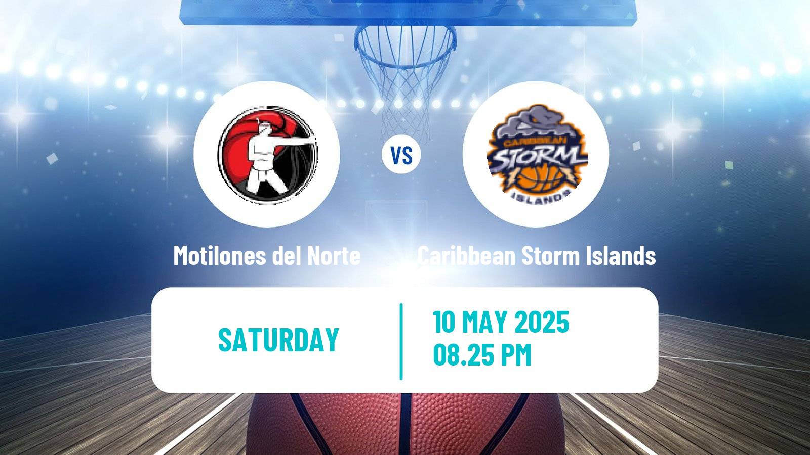 Basketball Colombian LBP Basketball Motilones del Norte - Caribbean Storm Islands