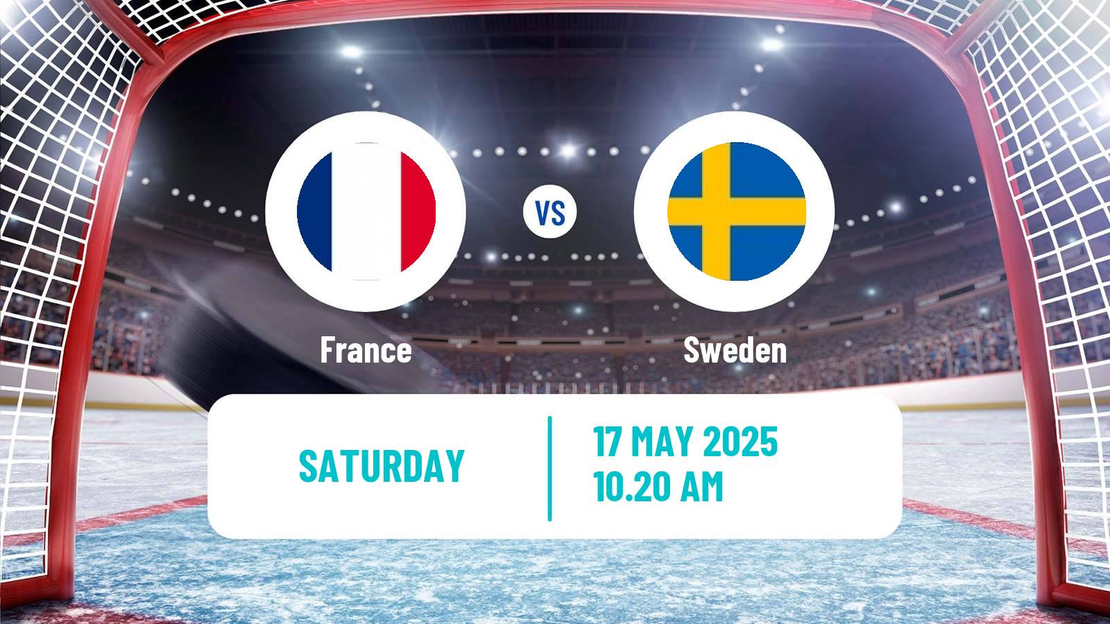 Hockey IIHF World Championship France - Sweden