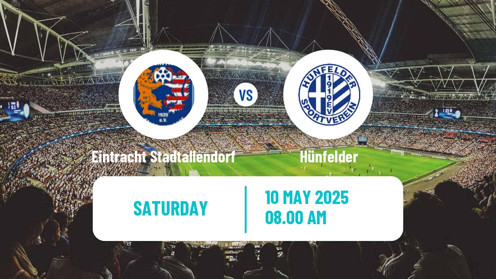 Soccer German Oberliga Hessen Eintracht Stadtallendorf - Hünfelder