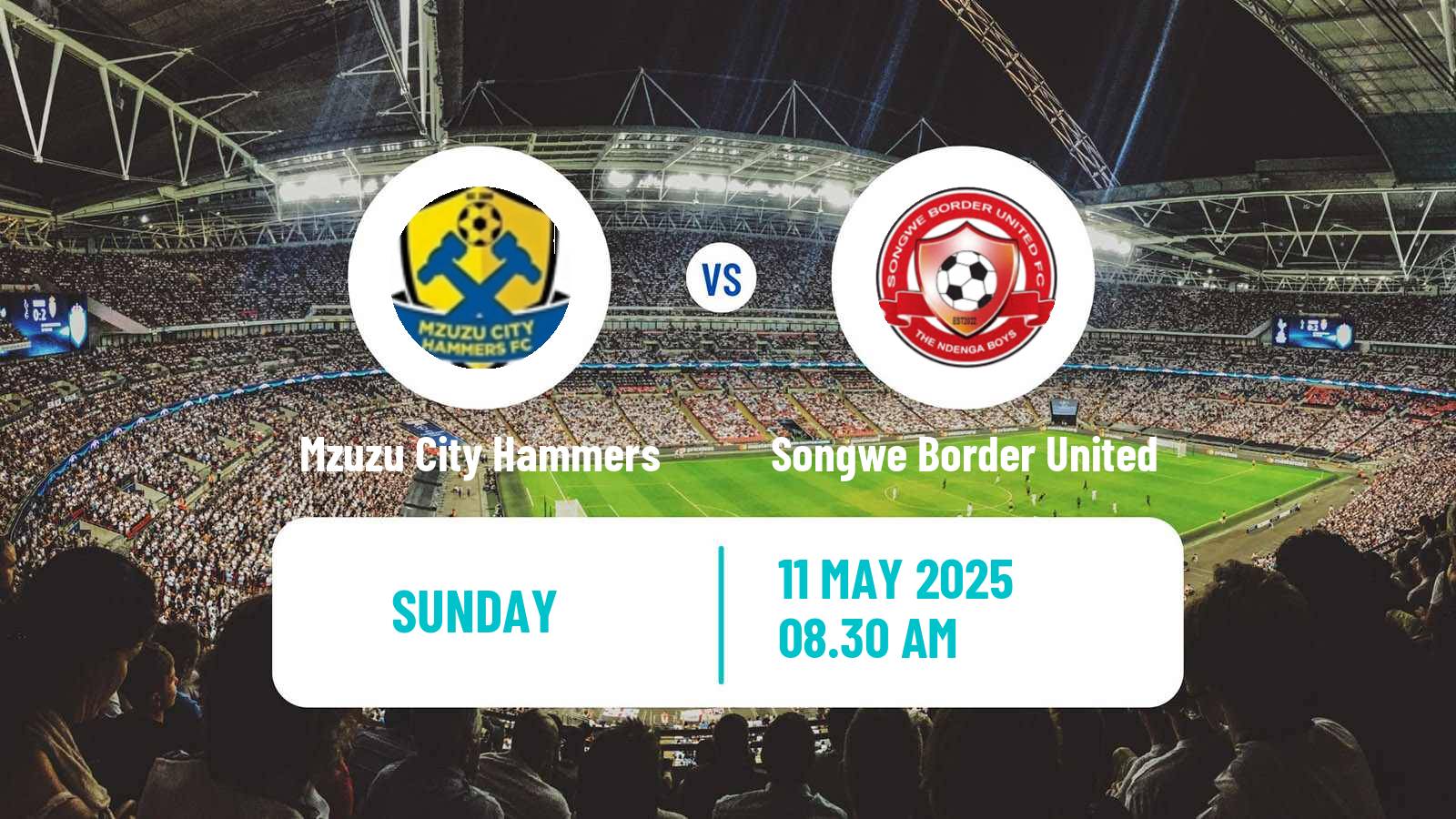 Soccer Malawi Premier Division Mzuzu City Hammers - Songwe Border United