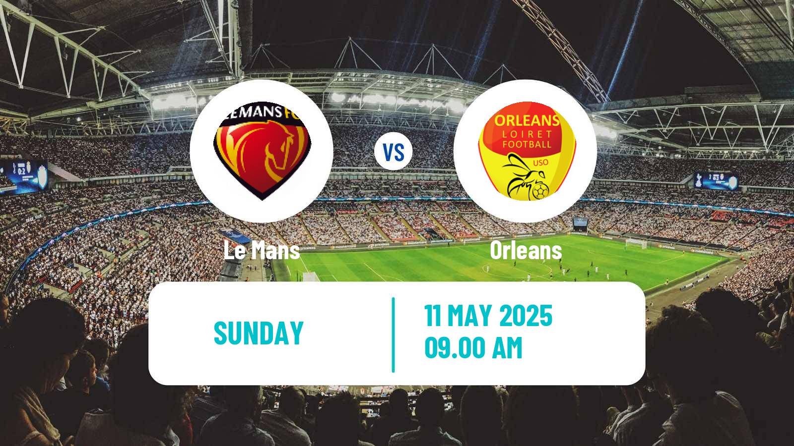 Soccer French Division 2 Women Le Mans - Orleans