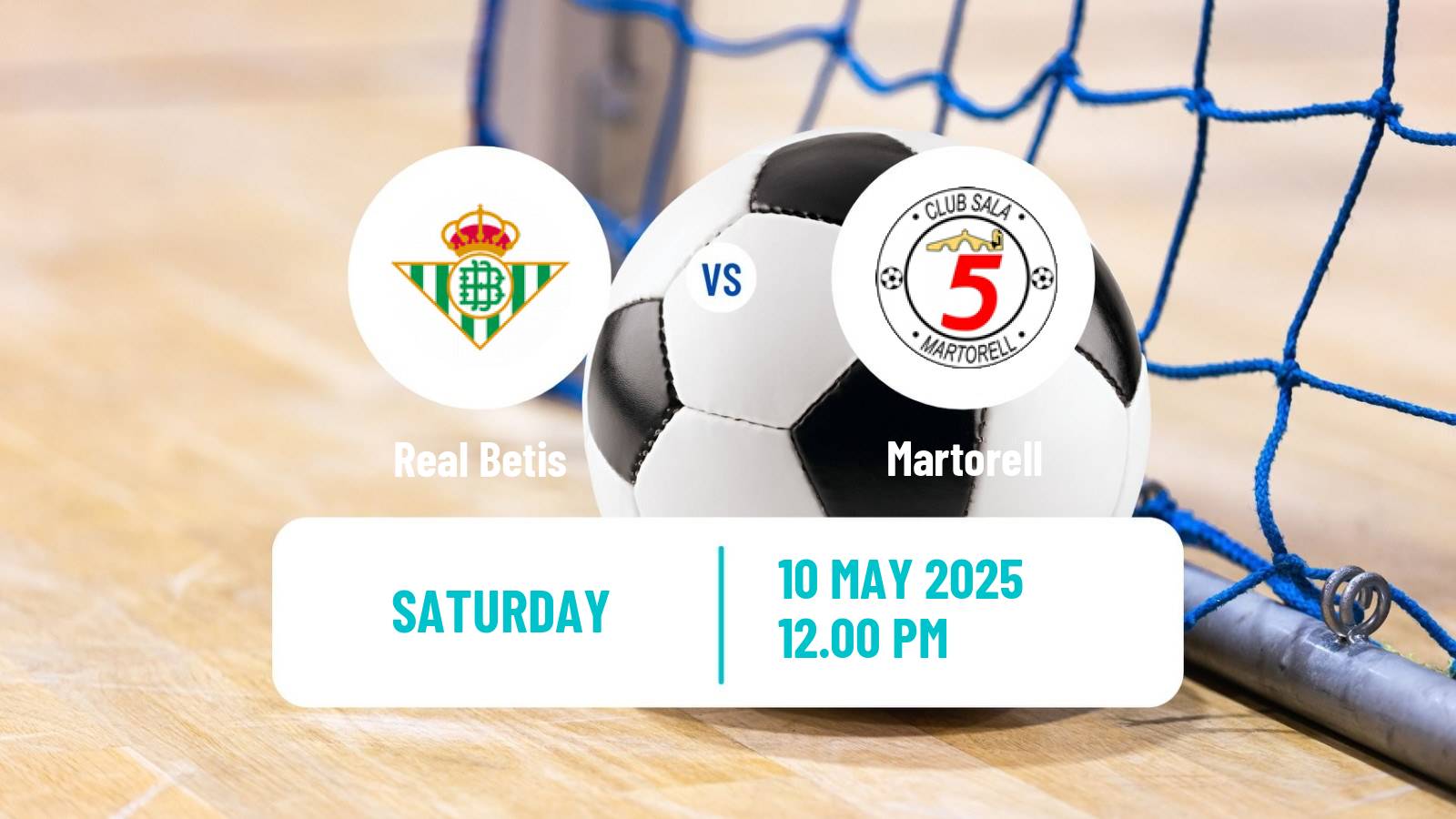 Futsal Spanish Segunda Division Futsal Real Betis - Martorell