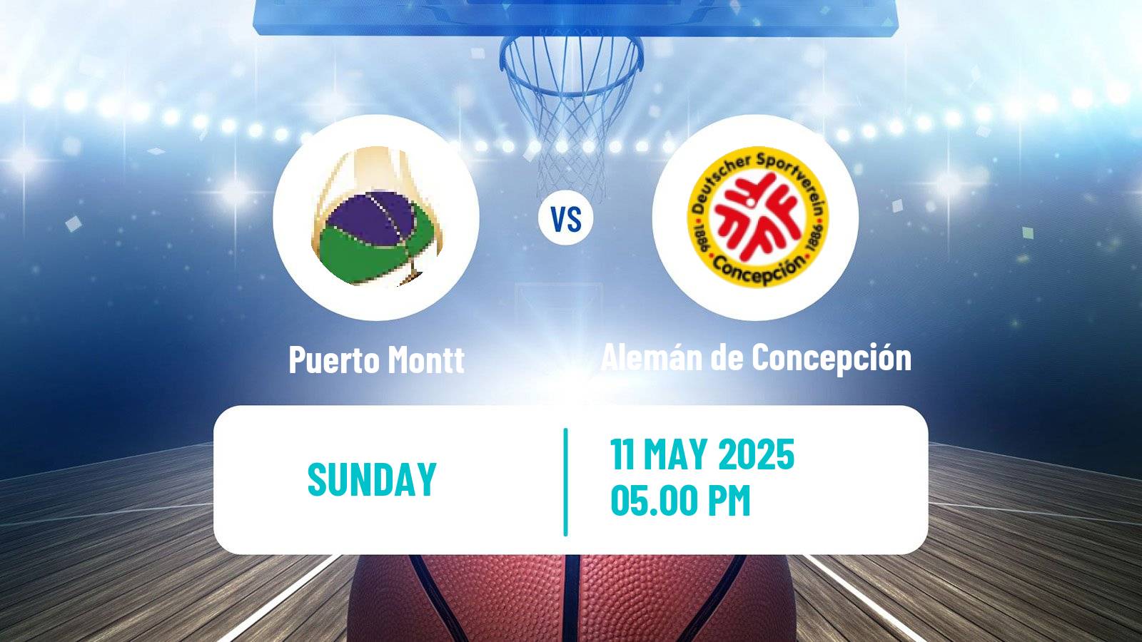 Basketball Chilean LNB 2 Puerto Montt - Alemán de Concepción