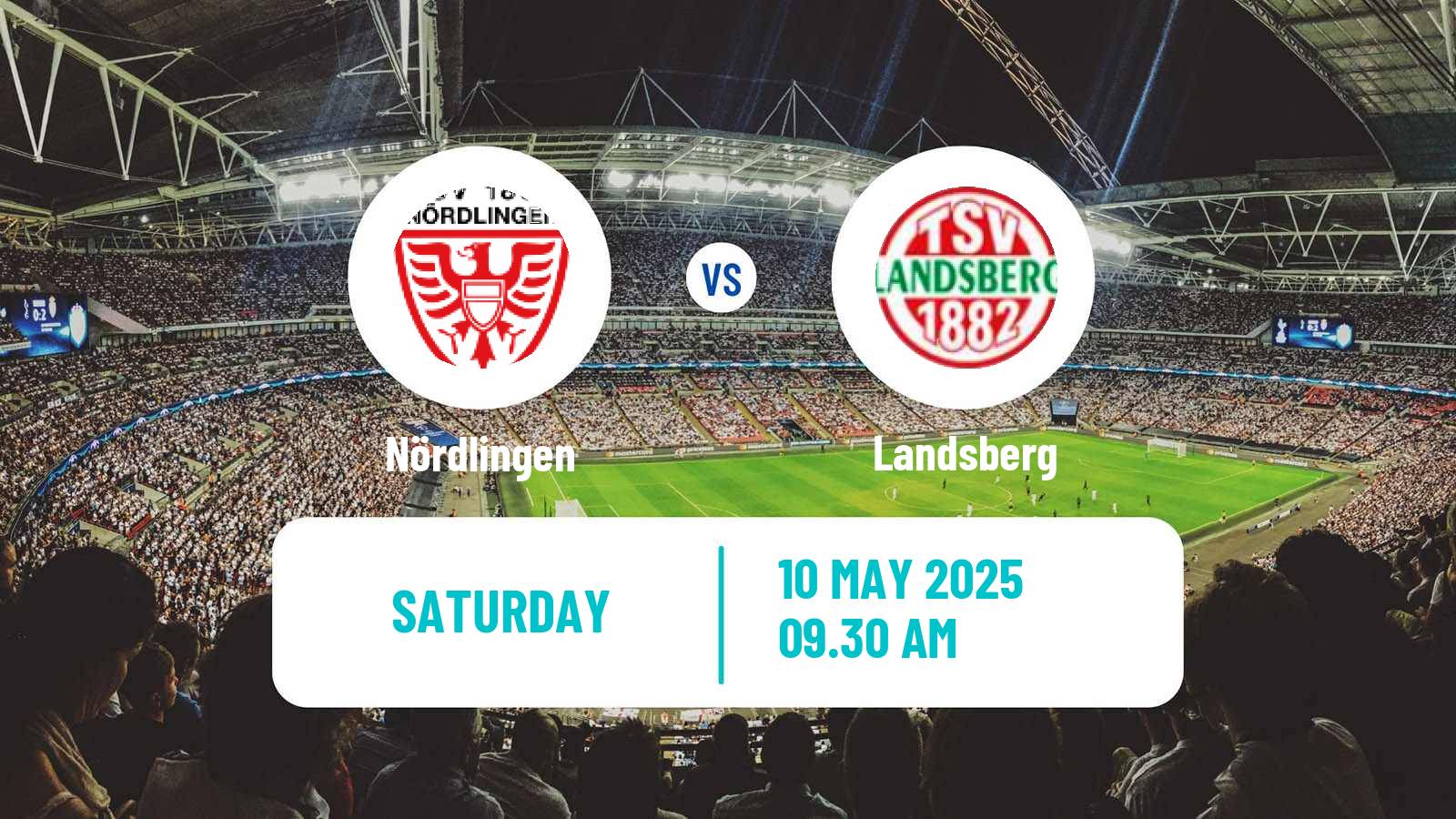 Soccer German Oberliga Bayern Süd Nördlingen - Landsberg