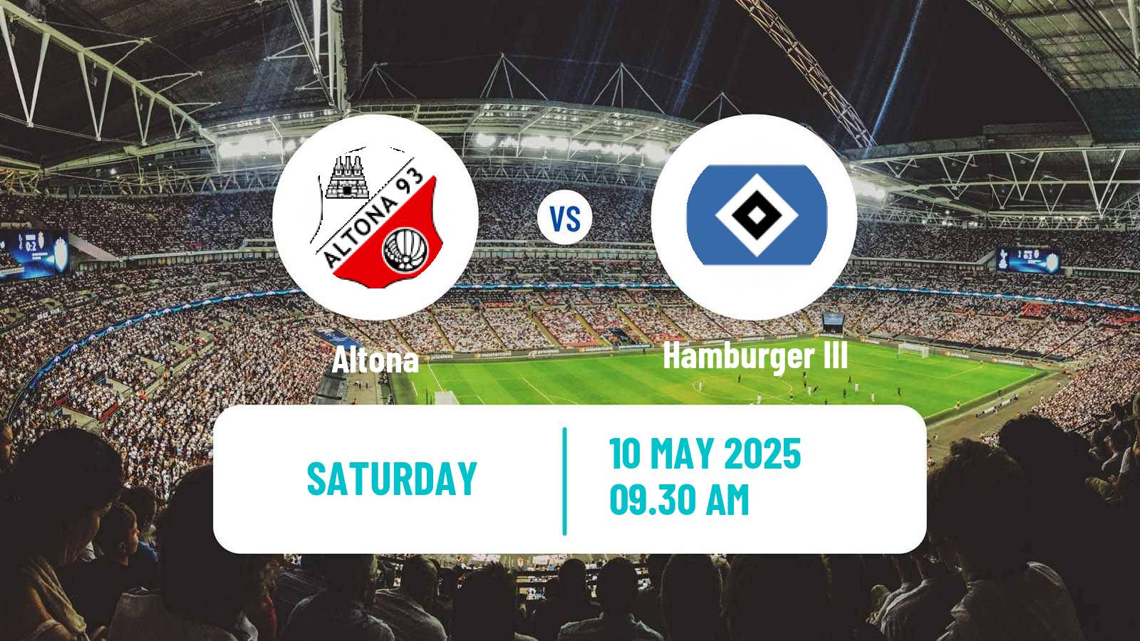 Soccer German Oberliga Hamburg Altona - Hamburger III