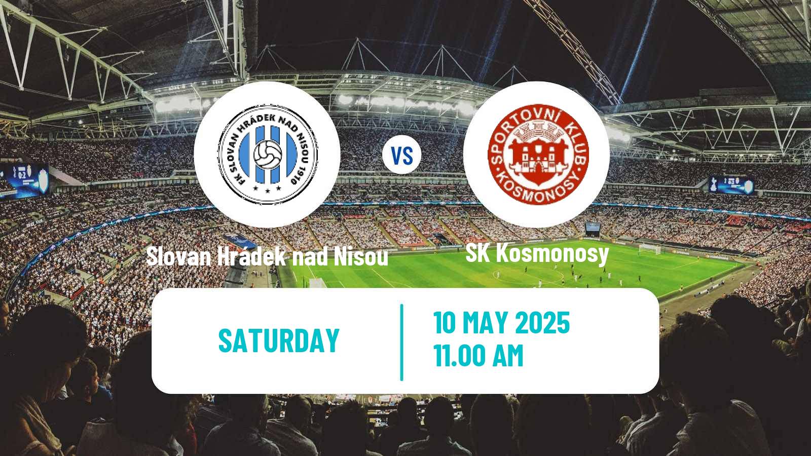 Soccer Czech Division C Slovan Hrádek nad Nisou - Kosmonosy