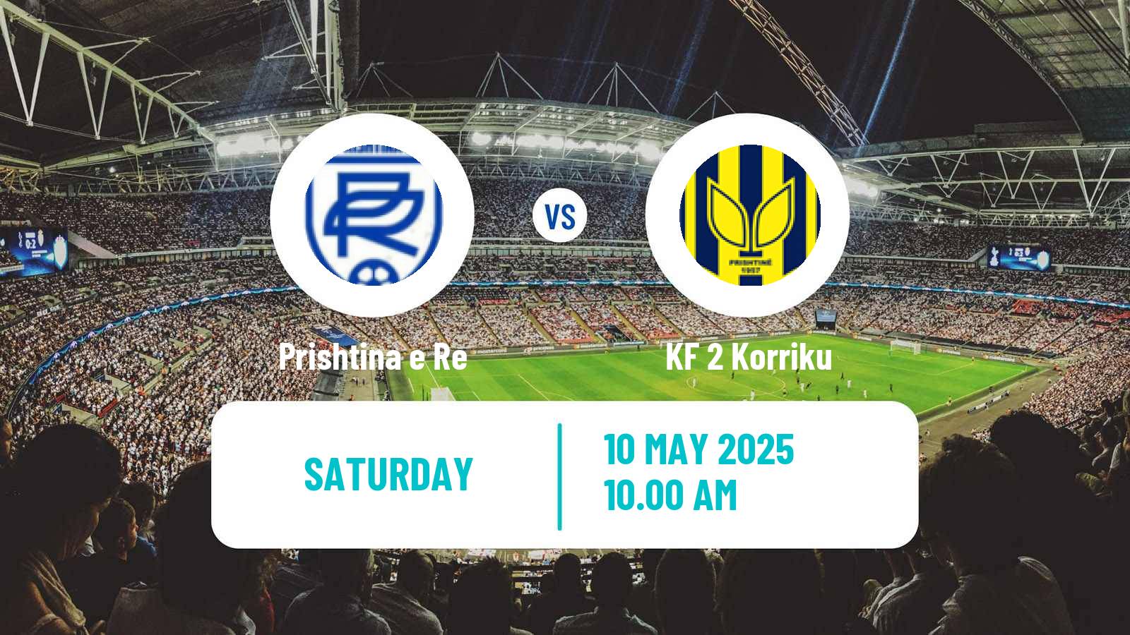 Soccer Kosovo Liga e Pare Prishtina e Re - KF 2 Korriku