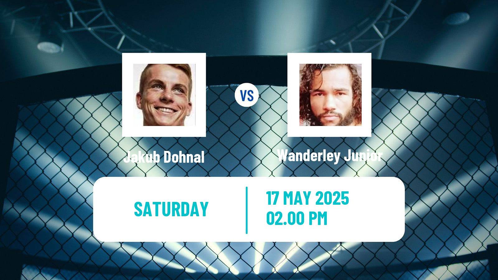 MMA Featherweight Oktagon Men Jakub Dohnal - Wanderley Junior