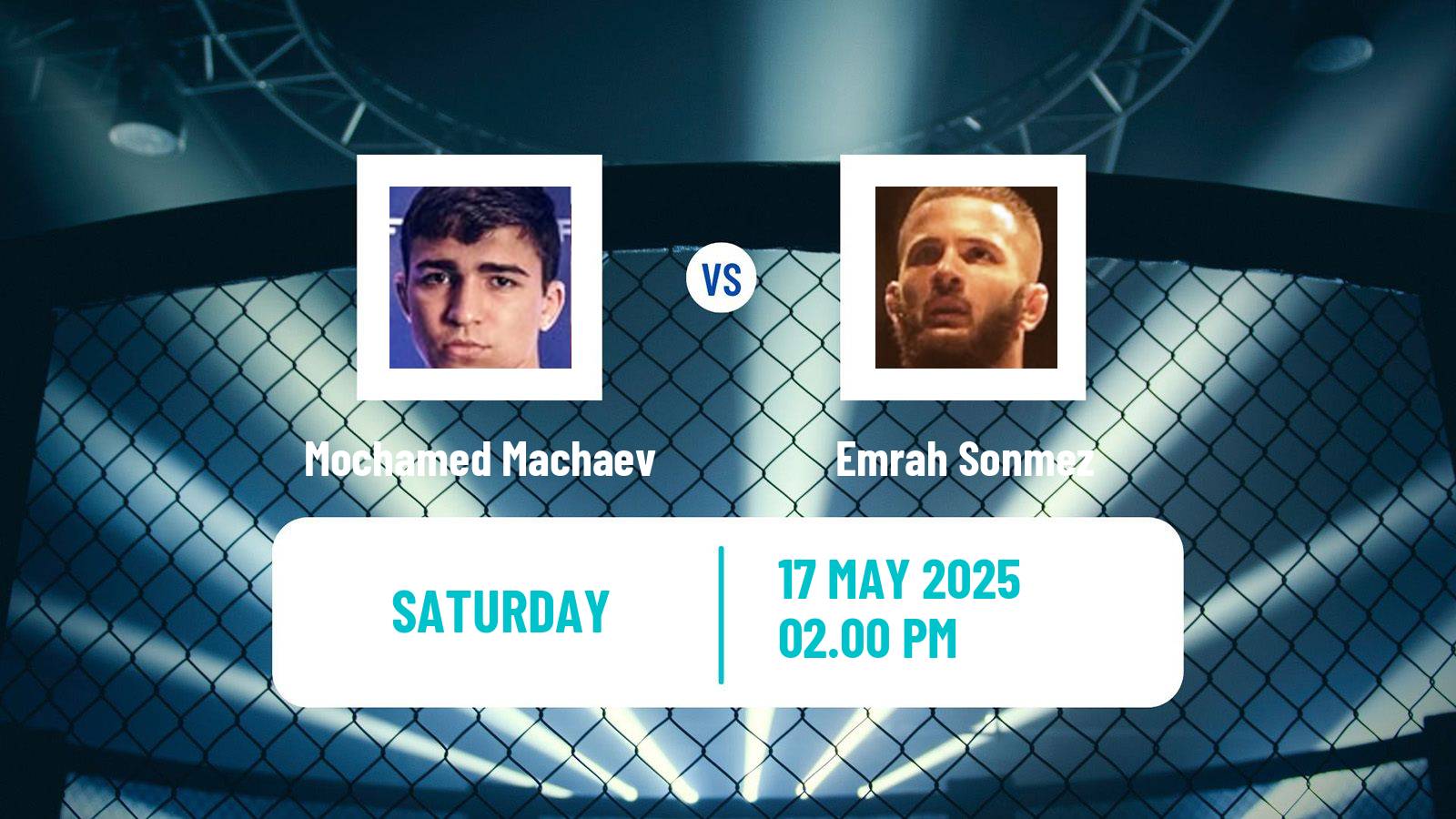 MMA Featherweight Oktagon Men Mochamed Machaev - Emrah Sonmez