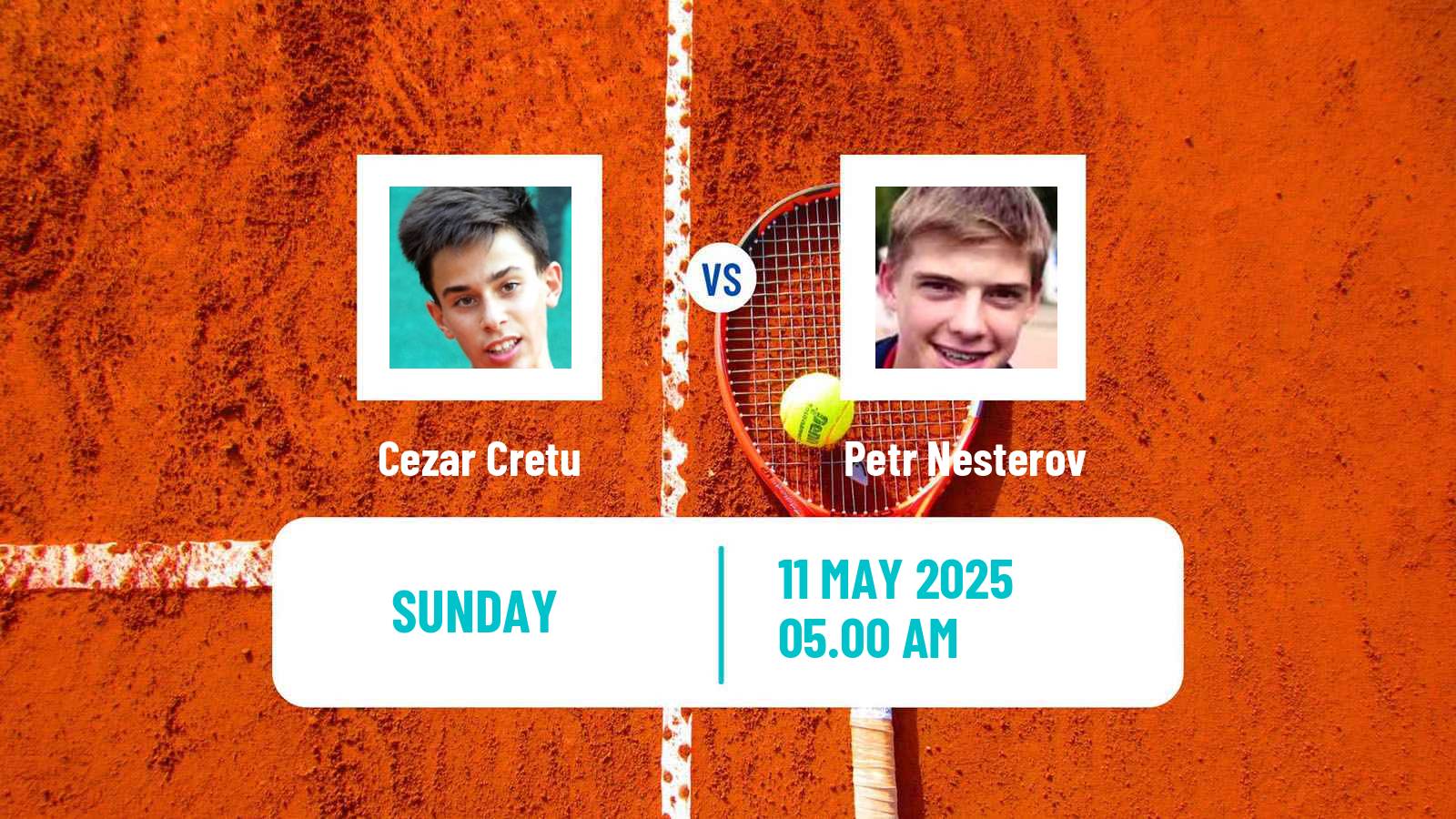 Tennis ITF M15 Bistrita Men Cezar Cretu - Petr Nesterov