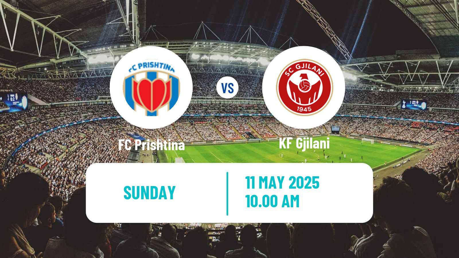 Soccer Kosovo Superliga Prishtina - Gjilani