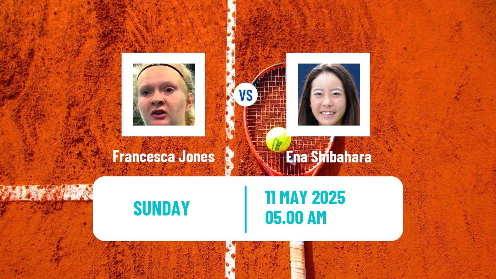 Tennis ITF W75 Prague 2 Women Francesca Jones - Ena Shibahara