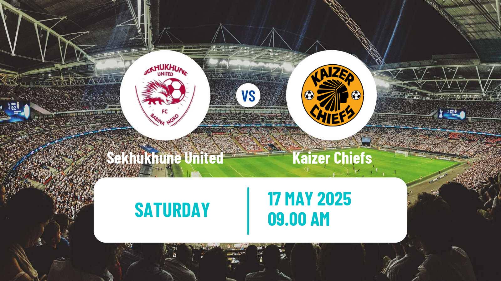 Soccer South African Premier Soccer League Sekhukhune United - Kaizer Chiefs