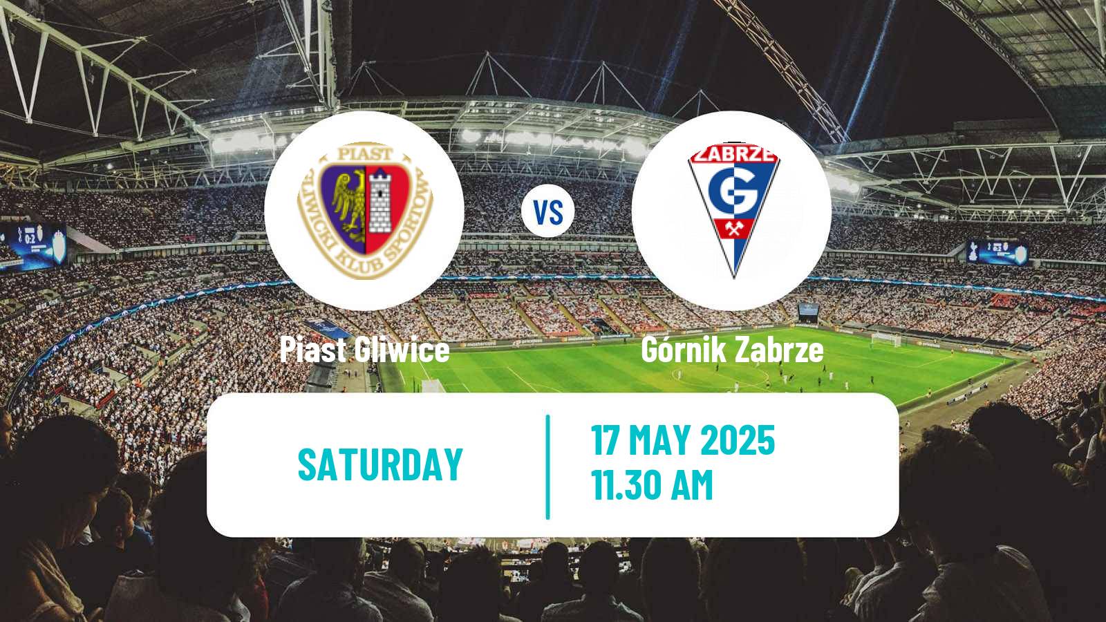 Soccer Polish Ekstraklasa Piast Gliwice - Górnik Zabrze