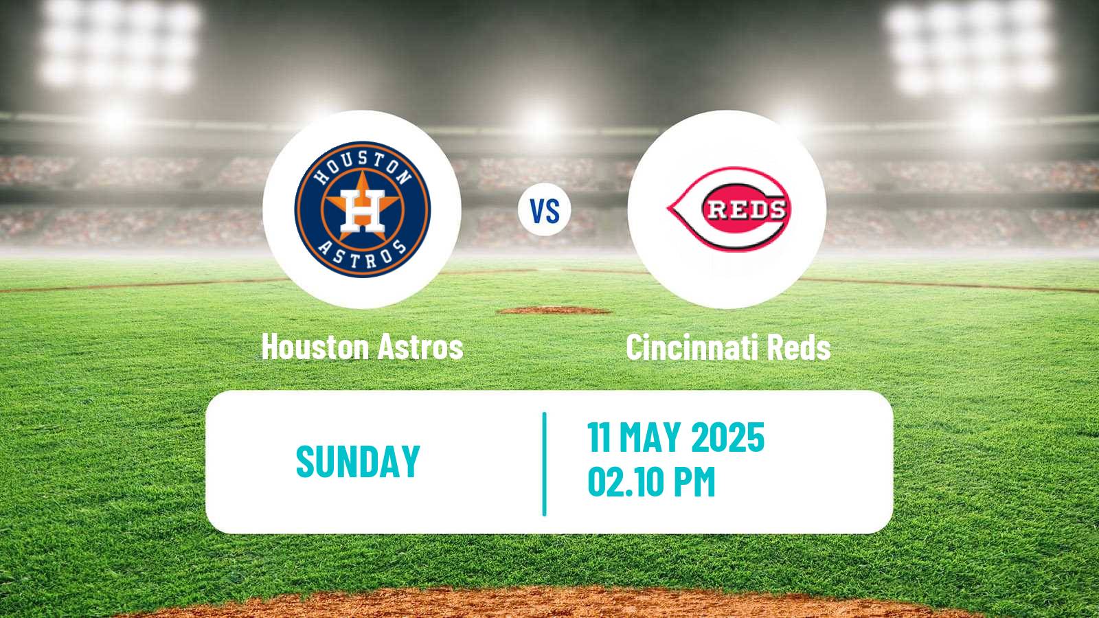 Baseball MLB Houston Astros - Cincinnati Reds