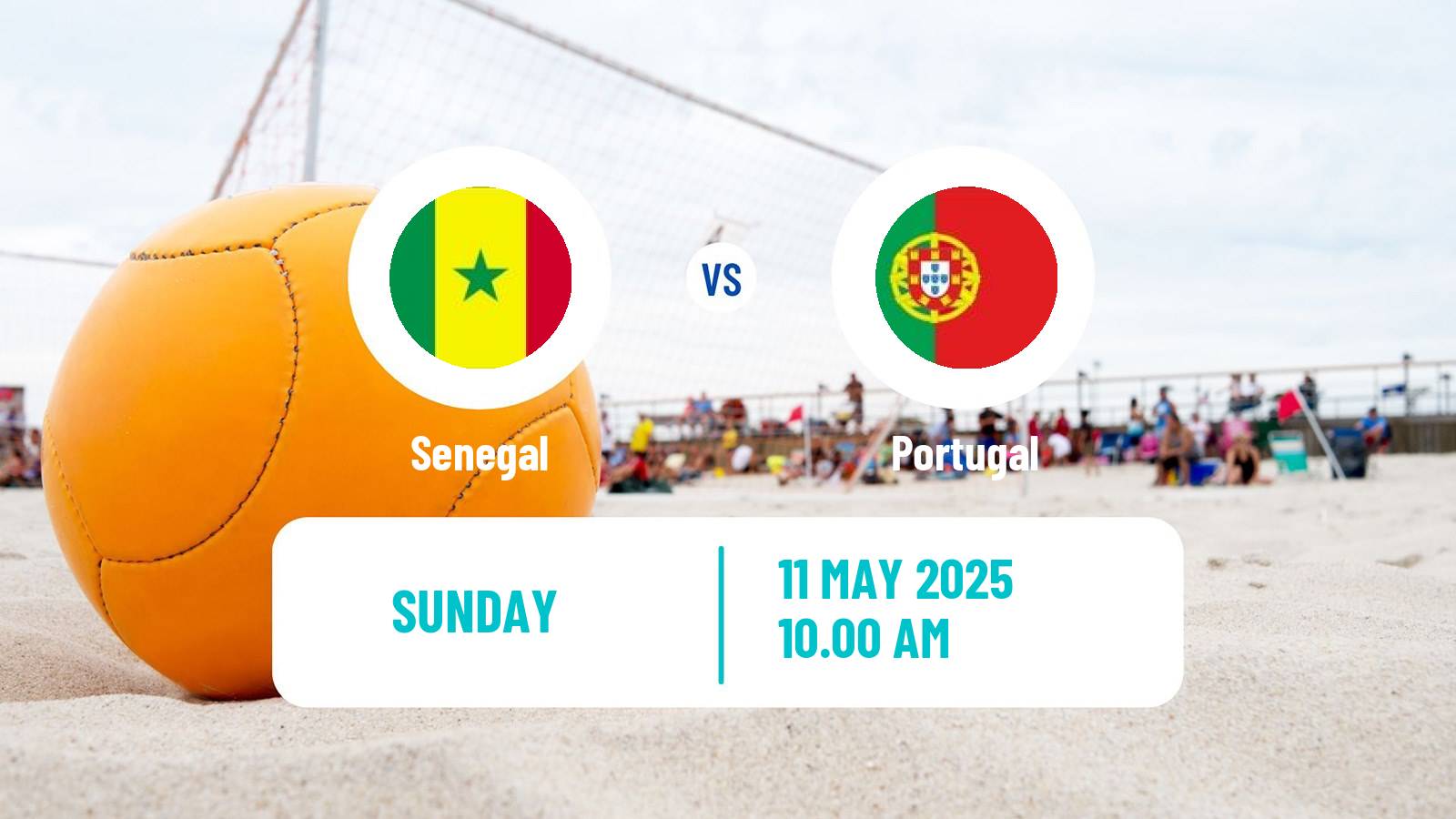 Beach soccer World Cup Senegal - Portugal