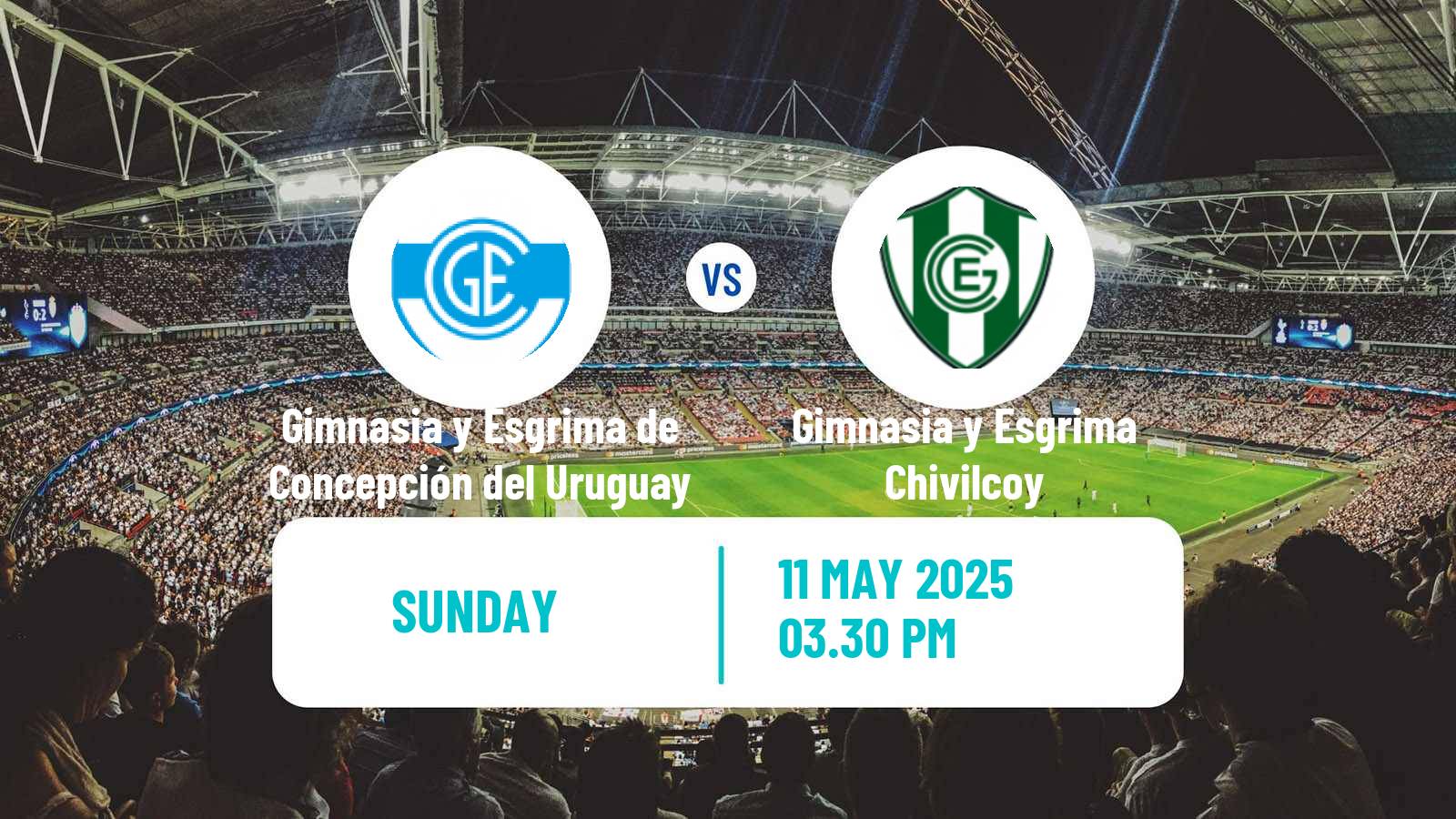 Soccer Argentinian Torneo Federal Gimnasia y Esgrima de Concepción del Uruguay - Gimnasia y Esgrima Chivilcoy