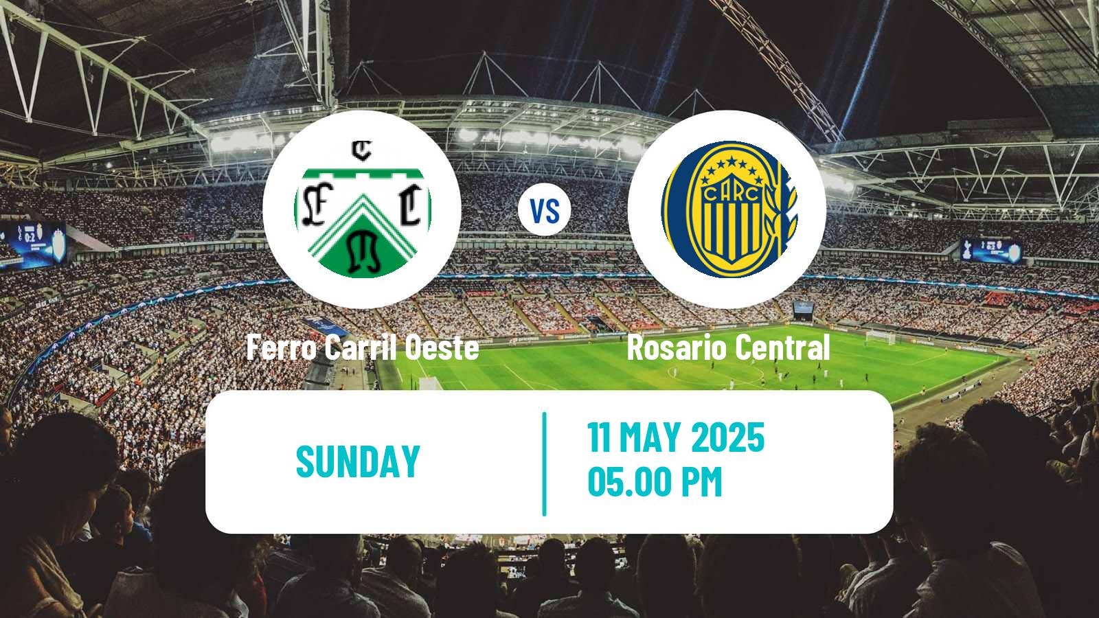 Soccer Argentinian Primera A Women Ferro Carril Oeste - Rosario Central