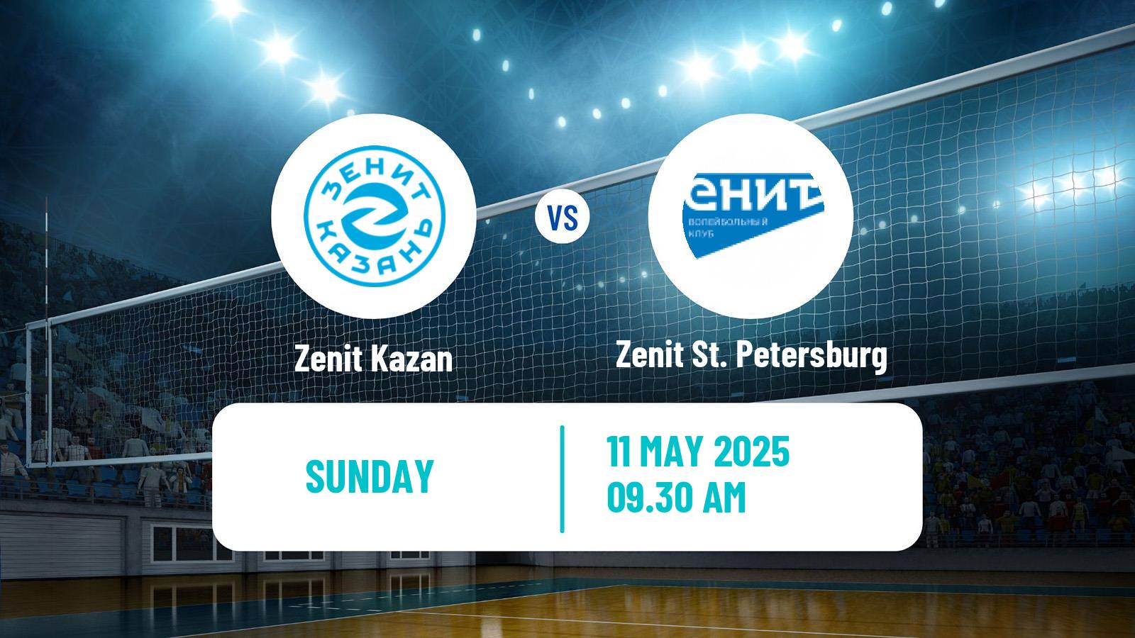 Volleyball Russian Cup Volleyball Zenit Kazan - Zenit St. Petersburg