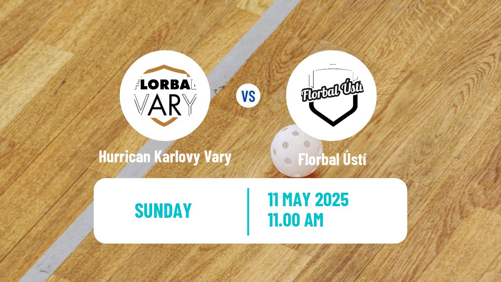 Floorball Czech Superliga Floorball Hurrican Karlovy Vary - Florbal Ústí
