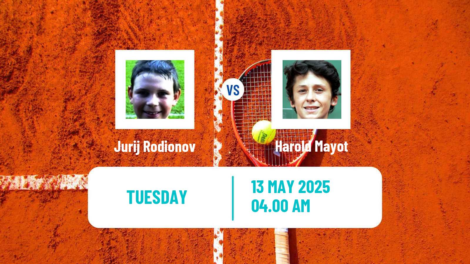 Tennis Zagreb Challenger Men Jurij Rodionov - Harold Mayot